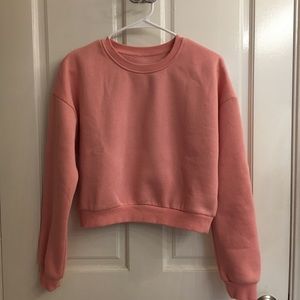 🍑Bubble-Gum Pink Cropped Sweater